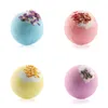 Boule de sel de bain, bombe de douche à bulles, nettoyant pour le corps, soulagement du Stress, hydratant aromatique, exfoliant, soins pour la peau, boule de douche