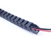Will Fan Cable Cadeia 15x20mm Diâmetro R28mm Com 2 pcs Arraste conector de transmissão para CNC Co2 Laser Cortador de máquina