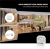 Smart Wifi Switch Module Smart Remote Wifi Switch Compatible Google Home Alexa IFTTT Voice Control Timer switch For EU UK No Hub Required