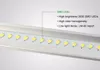 T8 LED 5FT Tubo LED súper brillante T8 22W 100LM / W Cubierta transparente Reemplazo a accesorio fluorescente AC85-265V Tubos de luz G13 1500