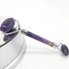 amethyst stones face roller noiseless beauty products facial massager rollers anti aging eye skin massager treatment