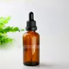 E Liquid Bottle Refillable Bottle Amber Glass With Dropper Perfume Sample Vials For Essential Oil Reagent Pipette Empty Ml 50Ml