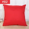 Pillow Cases 45*45CM 6 Colors Solid Throw Pillow Cases Square Pillow Cover Simple Pillowcase c185