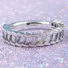 The new glacier beauty CZ diamond ring for Pandora 925 sterling silver classic fashion ladies ring elegant jewelry with the original box
