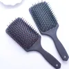 Partihandel Hårvård Verktyg Salong Frisyrborste Professionell Massage Paddle Brush Detangling Comb Head Care Borstar