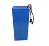 Hot Selling PVC Cased 48V 20AH 1000W Electric Scooter Bike Batteri byggd 18650 Cell 30a BMS + 54.6V 2A Laddare Gratis frakt