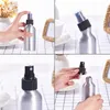 30ml 50ml 100ml 120ml 150ml 250ml Aluminum Fine Mist Spray Bottles Refillable Atomizer Container Cosmetic Perfume Bottle Packaging