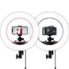 Popular 14 inch Studio Dimming Ring Light with Camera Phone Holder for Vlog Youtube Beauty Selfie Video Photography Lights