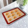 Siliconen Bakken Mat Food Grade Silicone NonStick Sheet Herbruikbare Oven Pan Liners Lakens voor het maken van brood en gebak