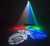 2 pezzi telecomando Derby Moonflower Effects 4in1 LED Strobe Gobo Laser Light per la decorazione laser Stage RG