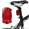 Hoge Kwaliteit Waterdichte 5 LED Fietsen Fiets Voorhoofd Licht Bike Lamp Veiligheid Achter Zaklamp