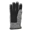 Bruceriver Mens yün örgü eldivenleri sıcak dişli polar astar ve dayanıklı deri palmiye ile palmiye cj191225296v