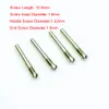 4 STUKS 10.5mm Lengte 1.6mm Hoofd Diameter 1.32 Einde Diameter Stalen Schroeven voor AP AudemarsPiguet Horloge band Band