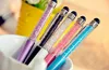 Großhandel 2 in 1 Crystal Point Diamond Stylus Bildschirm kapazitive Touch Stylus Stifte für Universal Pad Tablet + Kugelschreiber