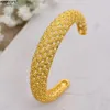 Annayoyo 4pcs New Fashion 24K Gold Color Wedding Bangles for Women Bride Bracelets Ethiopian/france/African/Dubai Jewelry gifts
