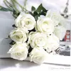 Artificial Flower Rose Silk Flowers Real Touch Peony Marrige Decorative Flower Wedding Decorations Christmas Decor 13 Colors YW1069053509