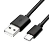 Typ C Micro USB-kabel 1m 3FT-kablar för Samsung Galaxy S3 S4 S6 S7 S8 S9 S10 Not 8 9 10 HTC LG Android Telefon