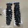 Deep Curly Virgin Hair 4 Bundles with 44 Lace Closure Brazilian Peruvian Indian Malaysian Cambodian Deep Wave Unprocessed Human H7552689