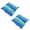 Fashion Furniture Wholesales HOT Sales Distinctive Cotton Canvas Hanging Rope Chair with Pillows Blue