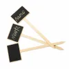 Классическая мини-ретро деревянная доска Price Tag Tag Board Доска WordPad Chalkboard Garden Block Wood Card Plug in Подпись Плятки