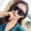 2019 new designer sunglasses 1211 metal frame PC lense square glasses for uniex six colors big frame with case