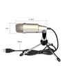 C-330 Microfono USB Condensatore Professionale Wired Studio Karaoke Mic Per Computer Pc Registrazione Video Msn Con Treppiede