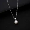 Pretty Pearl Necklace Imitation Pearl of Love Pendant Chokeres Necklaces Beautifully Jewelry Fashion Gold Color Clavicle Chains Necklaces