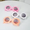 2019 New Baby Girls Sunglasses الأطفال جولة زهرة أشعة الشمس النظارات الصيفية طفل الأطفال