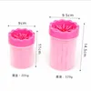 Soft Silicone Brush Pet Foot Washer Cup Puppy Dog Foot Washer Dirty Washing Tools Soft Pet Squeeze Hand Foot Cleaning Cup Top Seller