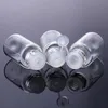 Partihandel påfyllningsbara tomma glas Essential Oil Bottles 1ml 2ml 3 ml Clear Perfume Bottle Tester injektionsflaska med insats och lock