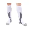 New Arrival High Quality Magic Strecth Compression football Slimming socks Five Colors 3 Sizes OPP Package