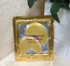 Anti-Wrinkle Crystal Collagen Gold Powder Eye Mask Golden Mask stick to dark circles DHL ship