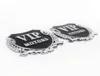 3D VIP MOTORS Logo Metalen Auto Chroom Embleem Badge Sticker Deur Raam Body Auto Decor DIY Sticker Auto Decoratie Styling