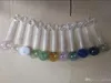 Coloured Bubble New Type Ring Glass Direct Burning Pot Wholesale Bongs Oil Burner Pipes Water Pipes Glass Pipe Oil Rigs Smoking