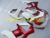 Kit de Fusão de molde de Injeção personalizado para Honda CBR900RR 929 00 01 CBR 900RR CBR900 2000 2001 ABS Branco vermelho Carimbos conjunto + Presentes HZ15