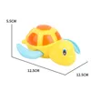 3pcs Cute Cartoon Tortoise toys Baby bath Toys Floating Swim Turtle Woundup Chain Clockwork Kids Beach pool Bath Toys swimming an9423096