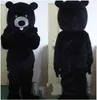 2019 offre spéciale nouveau costume de mascotte d'ours noir vêtements personnalisés suite d'animation costumes de thème de carnaval de dessin animé de mascotte