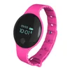 5 estilos de alarma inteligente del reloj vibrante Reloj pulsera Bluetooth contador de paso de reloj deportivo a prueba de agua relojes de pulsera para hombres y mujeres