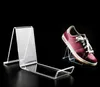 Acrylic Shoe Holder Sko Display Stativ Display Support Rack Sandal Holder Display Rack