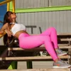 New Womens Yoga Calças de cintura alta Elastic Sports Academia de Yoga Leggings Pants Stretch Ginásio geral completa calças justas Workout