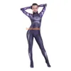 Cosplay Costume Lycra Spandex Zentai Tight Alita Anime Costume Halloween Kostium