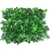 Künstliche grüne Pflanze Faux Greenery Rasen DIY Für Haus Garten Wand Landschaftsgestaltung Kunststoff Rasen Tür Shop Kulisse Gras 600 * 400mm