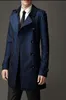 Trench da uomo Trench 2021 Moda uomo Slim Long Breeded Giabbio Breakbreaker High-End Personalità Big Cappotto1