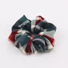 المرأة فتاة Scrunchies الزهور الشعر التعادل اكسسوارات منقوش القماش القطني فرقة الشعر ذيل حصان حبل حامل scrunchy أغطية الرأس العصابة 100pcs التي FJ3364