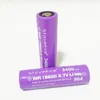100% 5C Poder bateria IMR 18650 de cabeça chata shippin 3400mAh 50A 3.7V recarregável de lítio gratuito