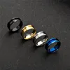 Stainless steel Groove Ring Desinger tie rings Band women rings gold band mens rings fashion designer jewelry