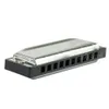 Silver Swan Harmonica 10 Hole Key of C per Blues Rock Jazz Armoniche Folk Nuovo Spedizione gratuita