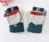 Nuovo arrivo inverno guanti caldi toddlers ragazze ragazzi bambini guanti maglieria patchwork mittens vari coloranti3162256