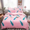 designer bed comforters sets 100% Good Quality Satin Silk Bedding Sets Flat 4pcs Duvet Cover Flat Sheet Pillowcase255Y