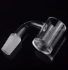 New 5mm Thick Bottom Quartz Banger Nail with cyclone Spinning Carb Cap & Terp Pearl Ball 10mm 14mm 18mm Female Male For Glass Bongs